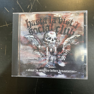 Hasta La Vista Social Club - About 34 Minutes Before Devastation CD (VG+/VG) -punk rock-